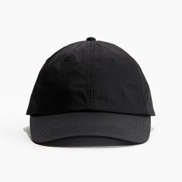 H&M Black Cotton Twill Cap/NWT/ONESIZE - Picture 1 of 9